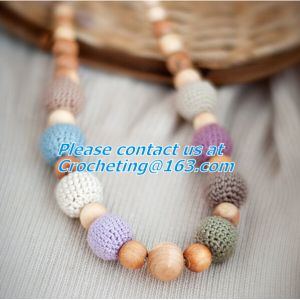 Breastfeeding toy for baby Teething Necklace Nursing Necklace Breastfeeding