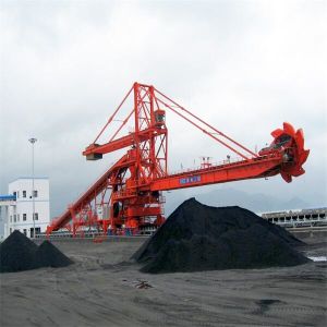 Circular Stockyard Stacker And Reclaimer Coal Fired Power Plant