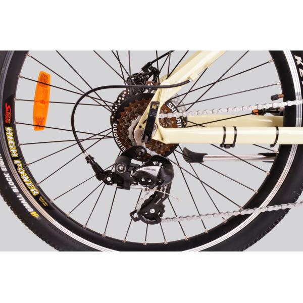 32km/H Mens Mid Motor Electric Bike , 36V 350W Mid Motor Electric Mountain Bike