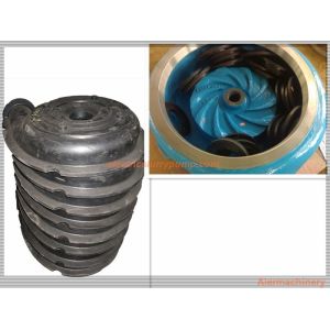 Interchangeable Slurry Pump Parts , Vertical Pump Parts Abrasive Resistance