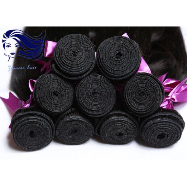 100 Virgin Peruvian Straight Hair Extensions Straight Remy Human Hair Weave