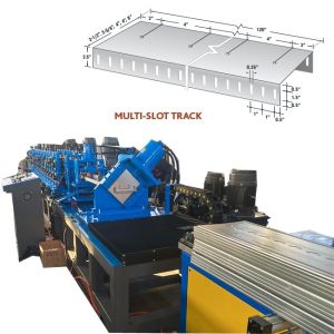 Quality MULTI-SLOT TRACK profile rolling forming machine for sale