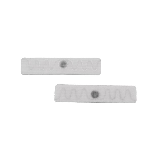 Supermarket Security RFID Soft Label COB Washable Material 70 X 15mm Customizable Chip Code