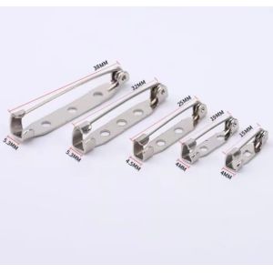 Safety Larger Custom Lapel Pins Decorative Enamel Lapel Pins With Ball Chain