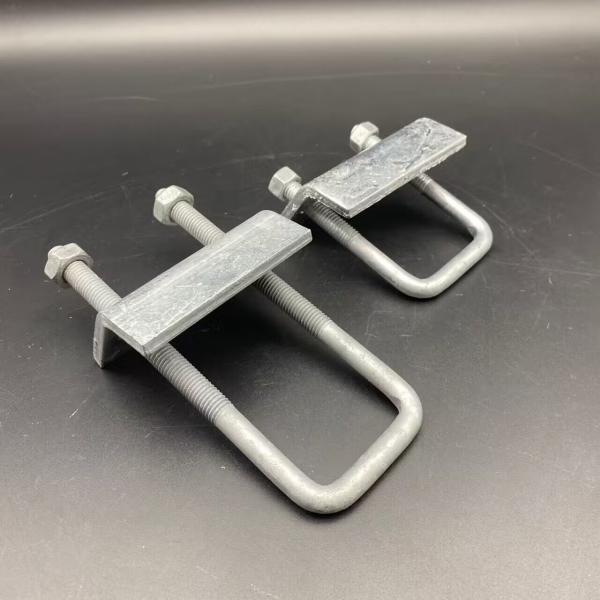 Buy Wholesale U Shape Galvanized Steel U Bolt Beam Clamps at wholesale prices