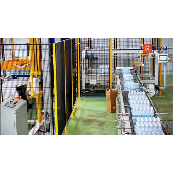 Single-Lane Gantry Palletizer Carton Palletizer Customized for Tea Beverage Production Line