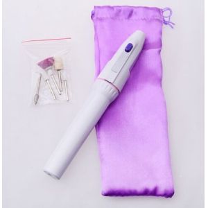 portable electric nail drill power by 2 AA Battery