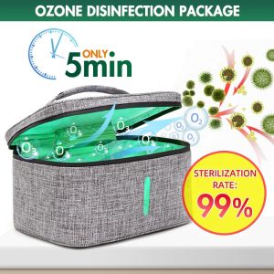 Waterproof Zipper UV Sterilization Travel Cosmetic Bags Non Toxic Residue
