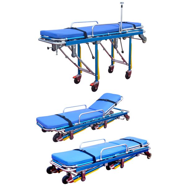 Buy Anjie Full-Aluminum Automatic Ambulance Stretcher at wholesale prices