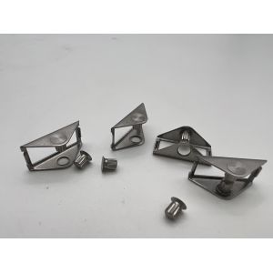 Custom Metal Triangular Connector – High Strength | Precision Stamping | Heat