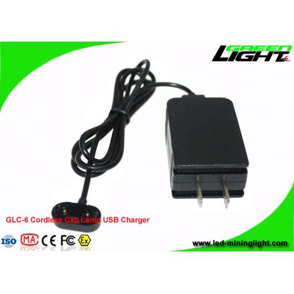 Digital Cordless LED Miners Cap Lamp Mining Hard Hat Lights 13000Lux 6.8Ah Battery