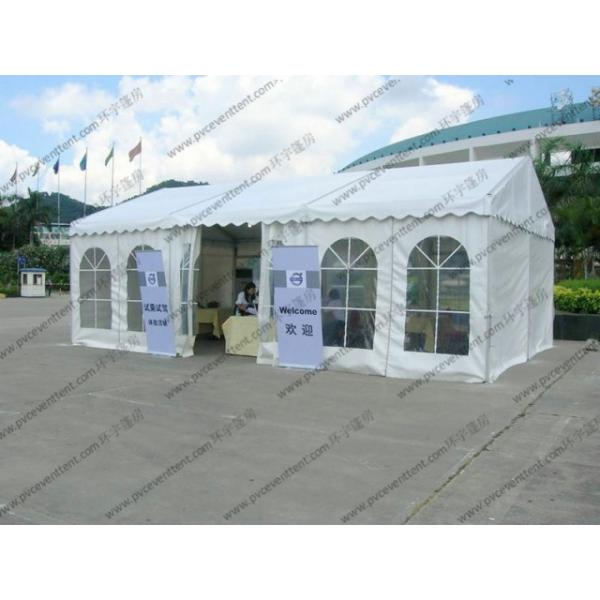 Nice Looking Clear PVC Tent Waterproof Aluminum Frame With Church Windows