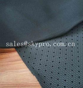 Quality Ultra Thin Neoprene Fabric Roll Perforated Nylon Fabric With Polyester Neoprene for sale