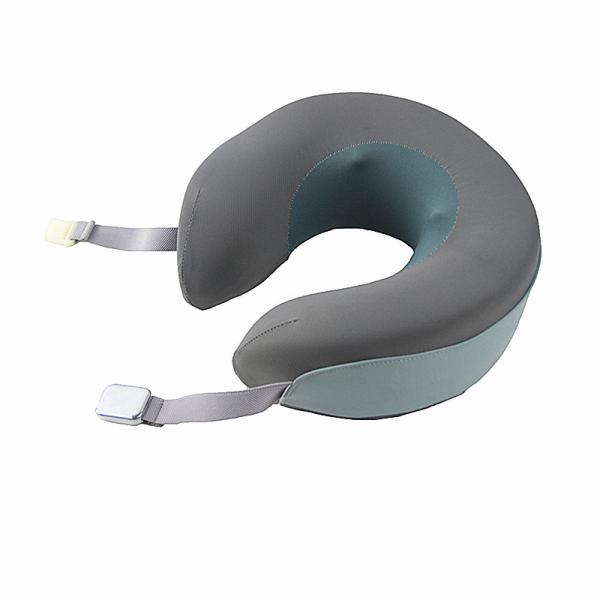 Buy Portable Heated Massage Neck Pillow , Memory Foam U Shape Travel Pillow at wholesale prices