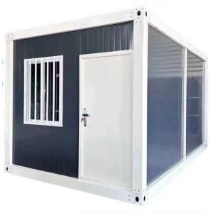White Detachable Container House Steel Frame Modular Container Homes
