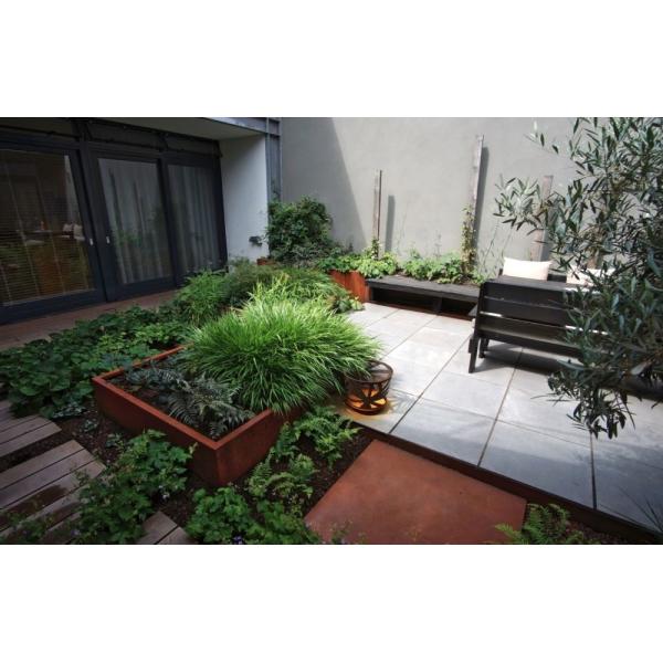 Farmhouse Wholesale Outdoor Metal Rectangular Galvanized Raised Garden Bed For Vegetable Flower Planter