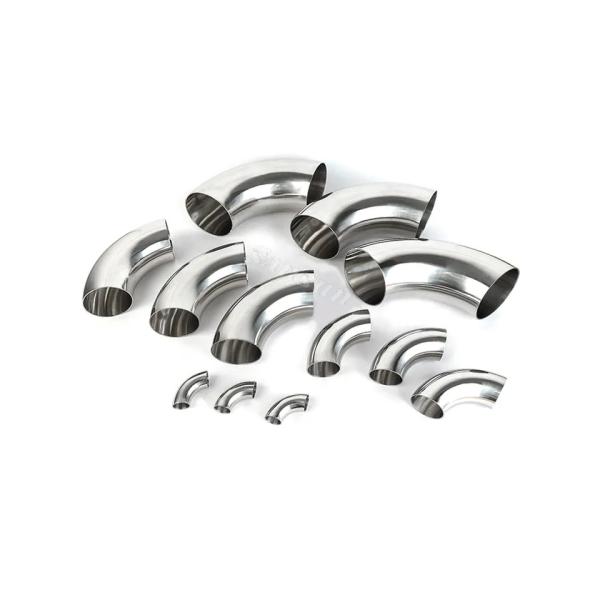 Buy 304/316L Stainless Steel Sanitary Bend 90 Degree Welded Elbow at wholesale prices