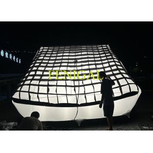 Pad Bi Color LED 1800W For Helium Float Use Or Air Filled Hanging On Crane Use