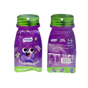 Vitamin Boosted Sugar Free Mint Candy Sachets Customized Flavor