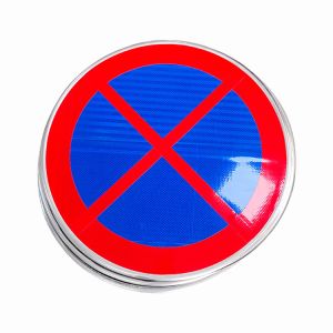 Road Safety Aluminium Reflective Traffic Signs Retro Symbols 2mm
