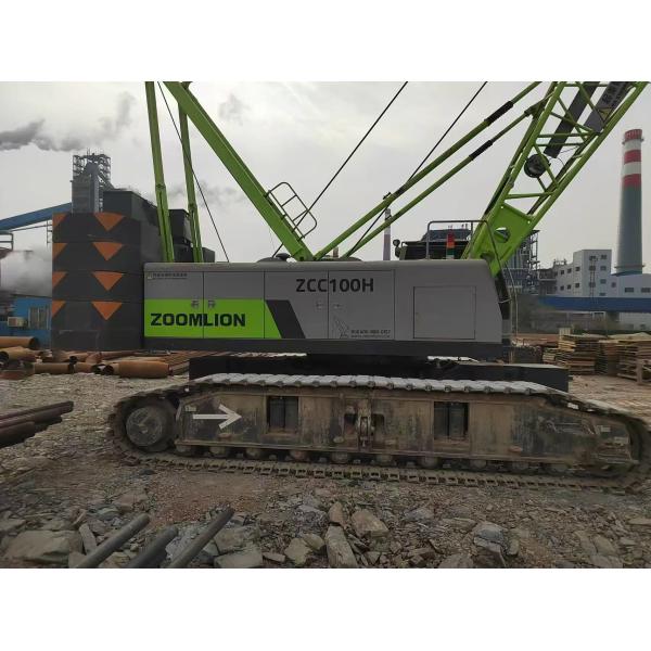 2021 ZOOMLION ZCC1000V Crawler Crane 100 Tons For Utility Road And Bridge Applications