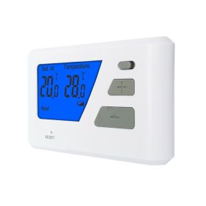 Riseem White ABS Temperature Controller Non Programmable Thermostat Floor