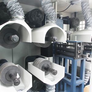 8 Grinding head steel coil double sided polishing machine