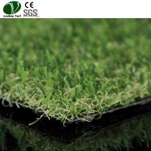 Synthetic Outdoor Artificial Ornamental Grass 15mm Pile Height 13600 Density