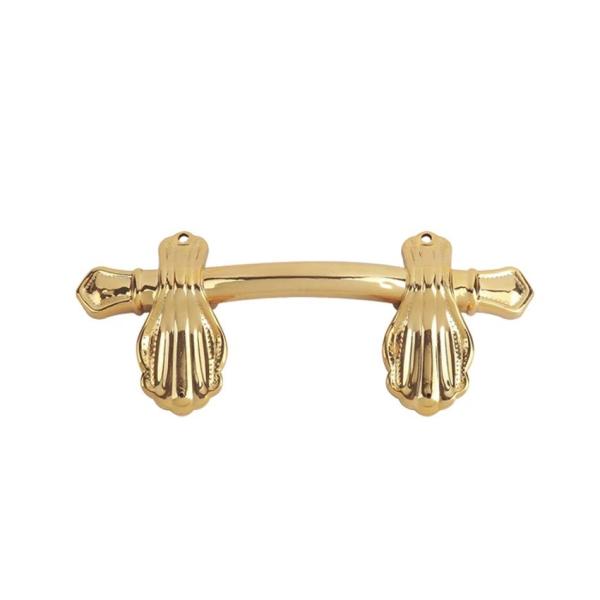 Buy Gold Lightweight Plastic Coffin Handles PP Material at wholesale prices