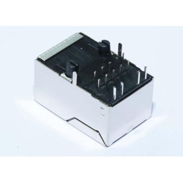 ARJ11D-MDSH-A-B-GLU2 Single Port RJ45 With Integrated Magnetics For ATM Switches