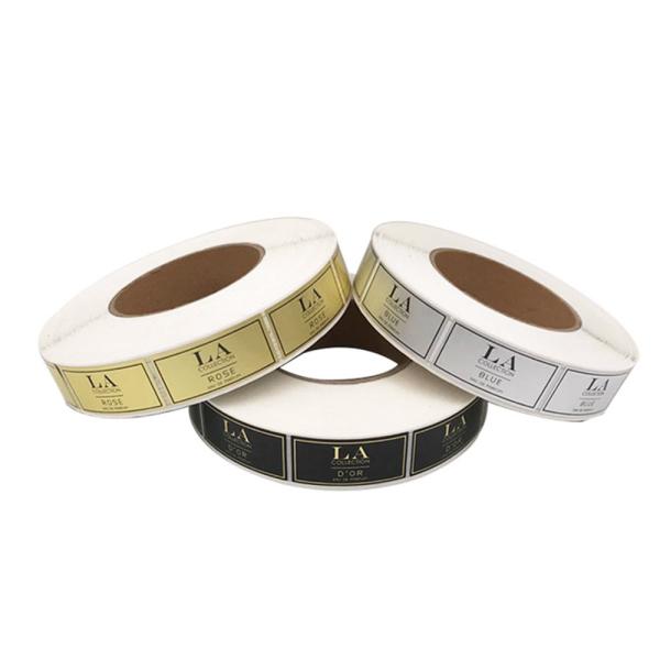 Buy Custom 3D hologram Adhesive Vinyl Stickers For Gel Bottle at wholesale prices