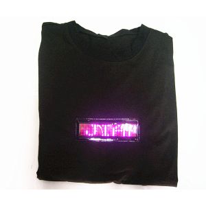 China 2015 hot sale new design LED scrooling LED T shirt on sale