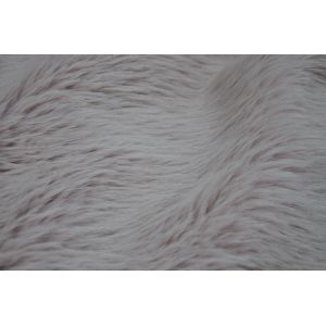 Pink Long Hair Fur Fabric , Create a dreamy and luxurious atmosphere in your