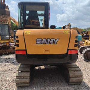 Easy Maintenance Efficient Sany SY60C Excavator Used Construction Machinery