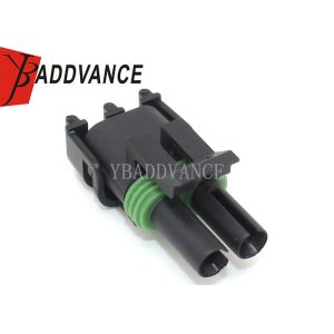 2 Way Female Weather Pack Connector 2 Pin Sealed Connector Plug 12015792