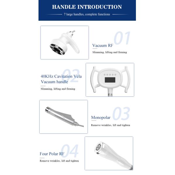 Crioterapia Cavitation RF Vacuum Slimming Machine Wrinkle Remover