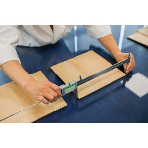 Wood Texture Indoor Decoration 4mm 5mm 6mm PVC SPC Click Lock Vinyl Graphic