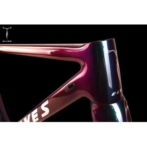 NEW FULL Fiber CARBON 700C ROAD bike AERO FRAME fork 700C*47CM S-T