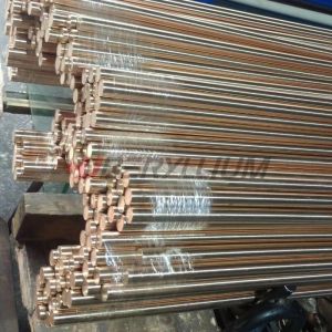 Beryllium Copper Rods M25 C17300 Cube2Pb For Electrical Industry