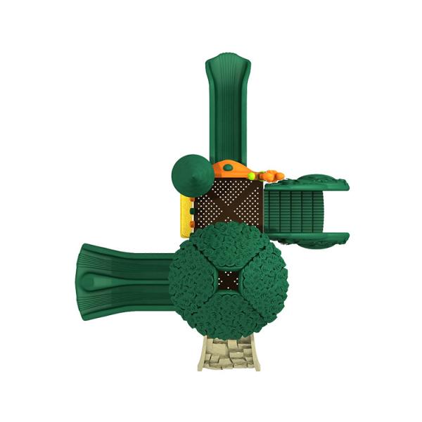 Customized Outdoor Playground Backyard Slide Colorful Commercial Children