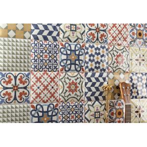 152x152mm Glossy Porcelain Wall Tiles for Indoor Use