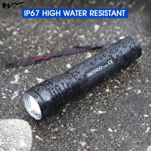 Emergency Lighting Solutions Powered LED Flashlight with 3 Modes and Zoomable