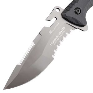 Military Paratrooper Double Edged Tactical Dagger Knives G10 56HRC