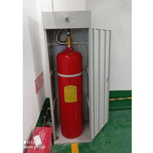 120L FM200 Agent Cabinet Extinguisher Single Cylinder Fire Suppression System