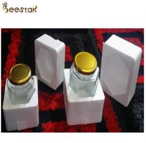 Quality 180ml 280ml 380ml Bubble Wrap For Transparent Honey Glass Jar for sale