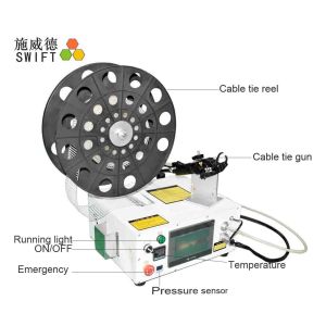 Quality Ergonomic Automatic Zip Tie Machine / Lightweight Auto Bundling Machine for sale