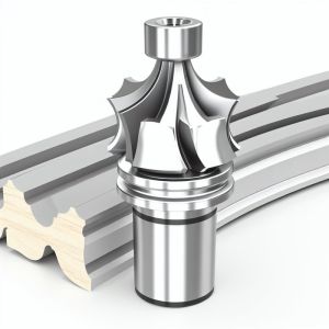 Decorative Trim Moulding Router Bits 2 Flute Customized OBM Support