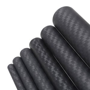 Weave Matte Finish 3K Twill Carbon Fiber Tube OD 6mm