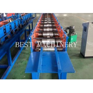 Garage Slate Door U Shape Channel Guide Roll Forming Making Machine CE BV SGS