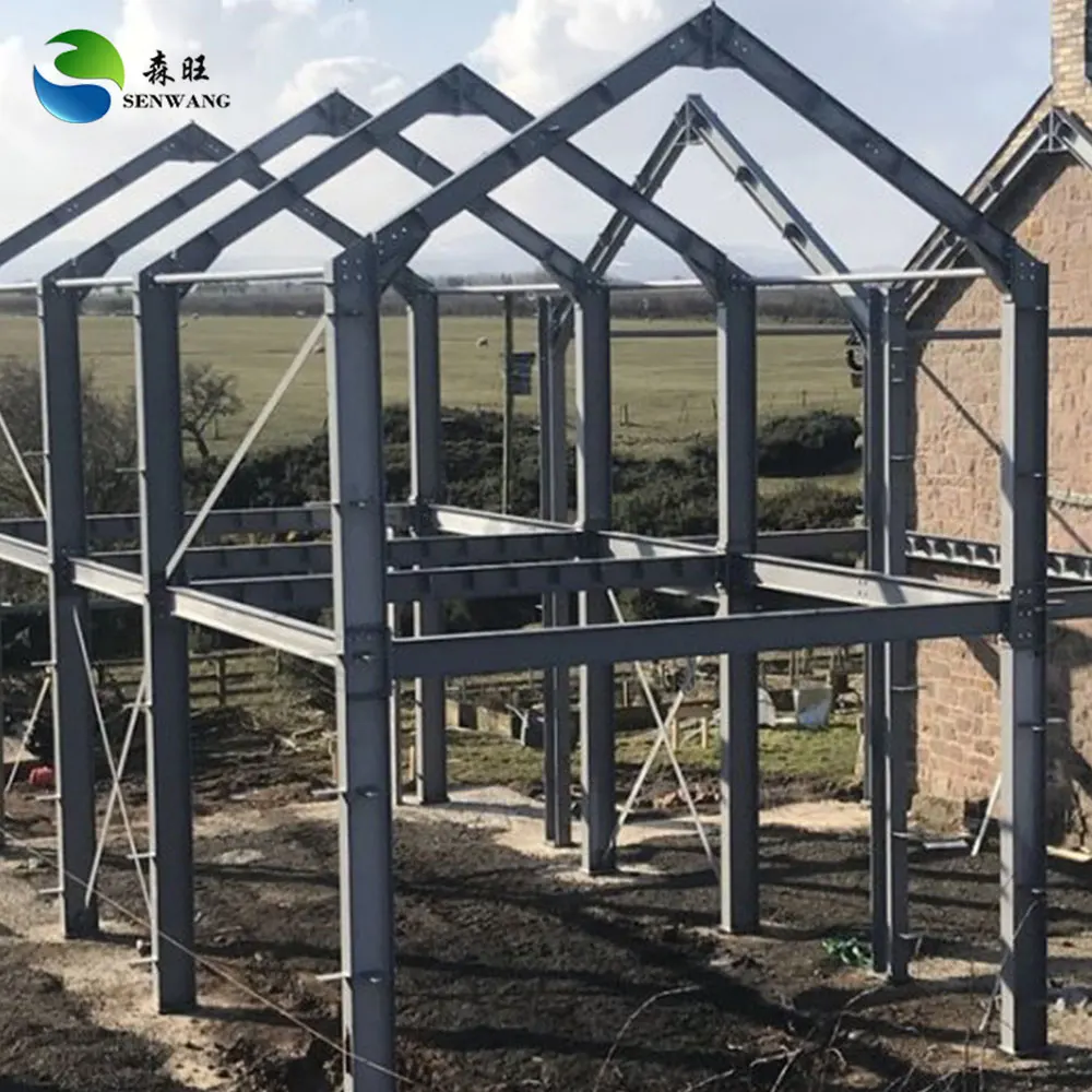 CE Certificate Steel Structure Warehouse with Punching Bending and Welding